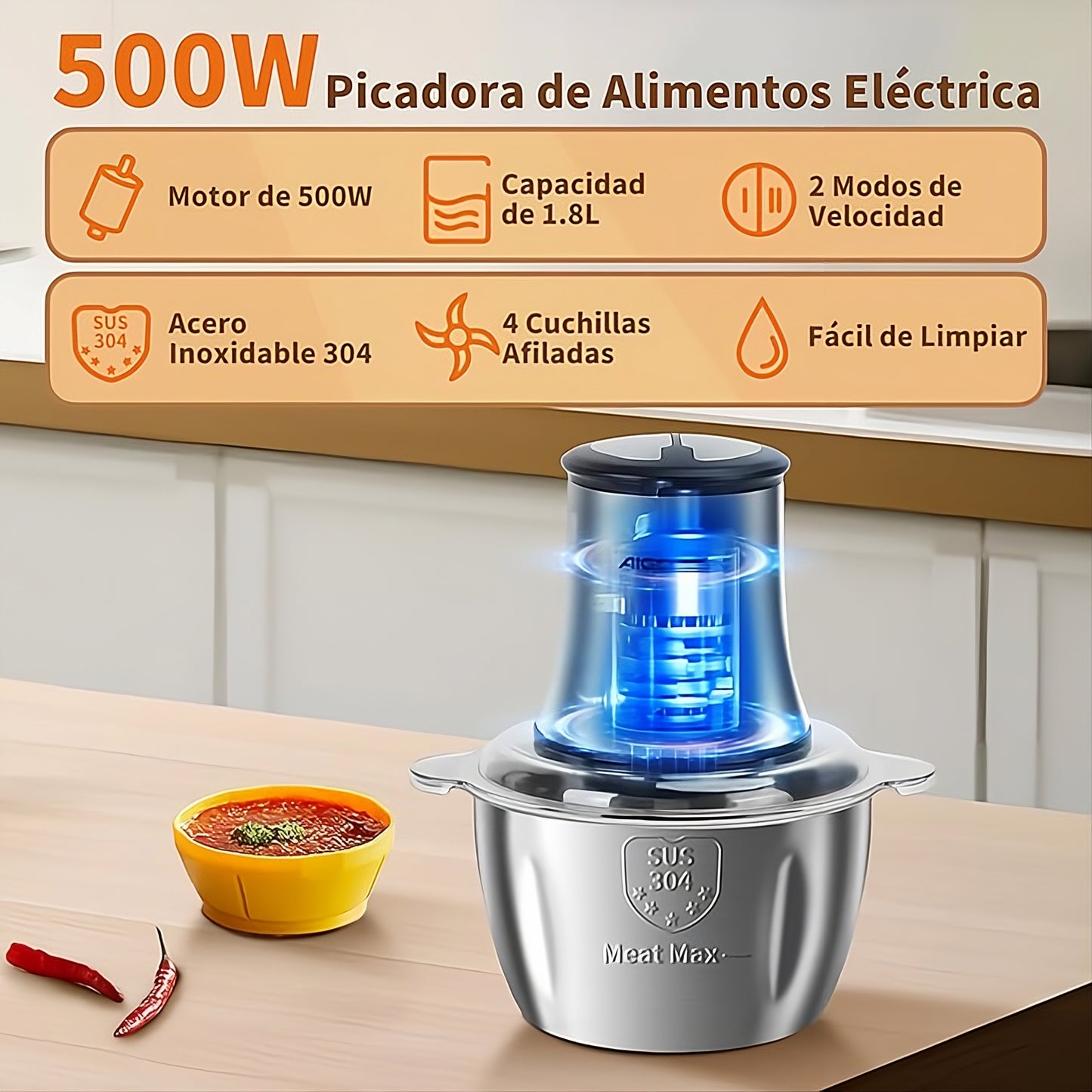 Molino Picador Electrico Premium™